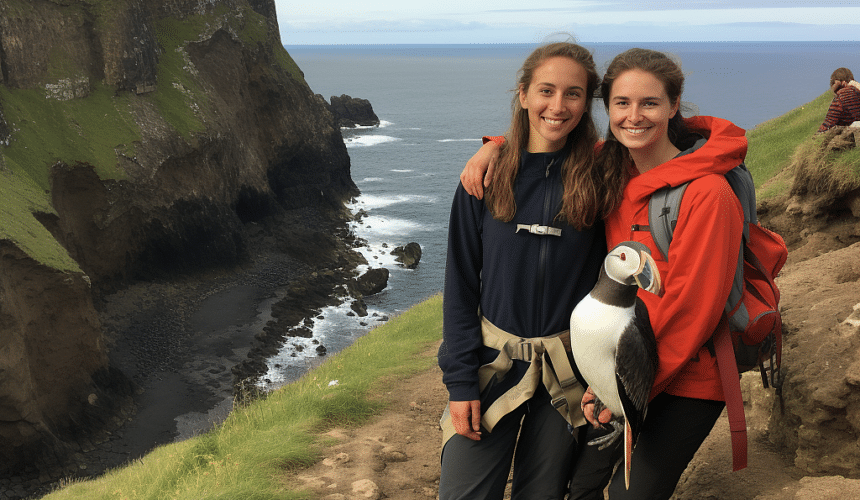 Exploring the Connection: Escorts Embrace Conservation at the Puffins Reserve